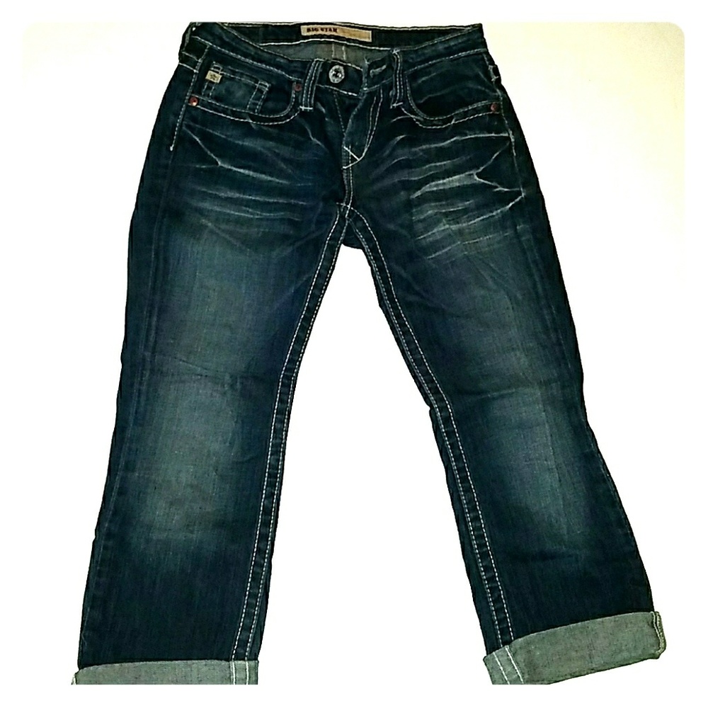 Big Star Crop Denim in size 26
